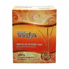 Маска для укрепления волос на основе индийской хны против перхоти Aasha Herbals 80 гр.