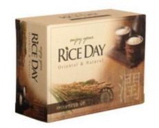 Мыло с рисовыми отрубями с маслом рисовых отрубей Rice Day