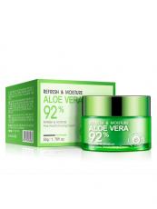BIOAQUA Aloe Vera Освежающий и увлажняющий крем-гель для лица и шеи с экстрактом , 50g
